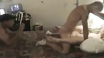 Curvy and Slutty Wife Gangbang - Homemade Amateur Porn with Swinger Couple