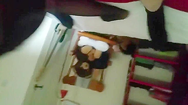 Wife First Threesome with Big Dick & Cuckold Hubby