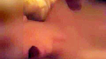Melanie CIM Facial with Two Loads - Amateur Threesome Hotwife Swinger
