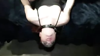 Redhead Submissive in Rough Threesome Amateur Homemade Porn