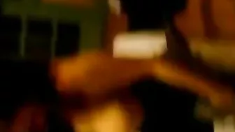 College Brunettes' Wild Threesome Facial Gangbang