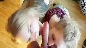 Amateur Threesome with Big Cocks & Deep Throats