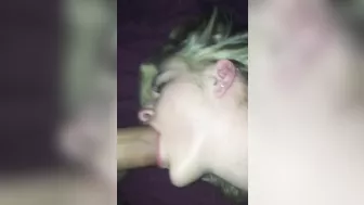 Blonde Swinger Gets Gangbanged in Real Amateur Threesome