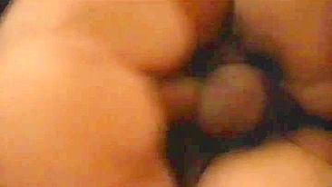 Interracial Cuckold Wife Threesome with BBC and Facials