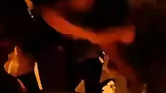 Amateur Cuckold Threesome with Hot Wife in Stockings and Swinger Group Sex