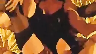 Amateur Cuckold Threesome with Hot Wife in Stockings and Swinger Group Sex