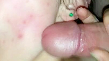 Brunette MILF in Amateur Threesome with Two Cocks & Three Cumshots