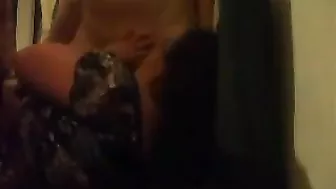 Chubby BBW Wife Swings with Two Men in Homemade Threesome