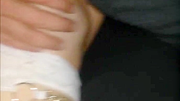 Amateur Threesome with Big Tits and Cuckold Flavor