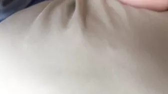 Amateur Threesome with Big Dick and Bisexual Wife