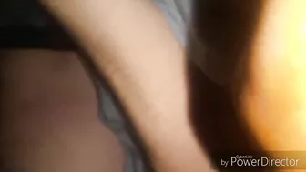 Interracial Wife Hot Homemade Threesome with Big Black Cock