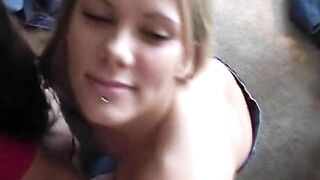 Amateur Threesome Cumshots and Facials - Homemade Porn Video