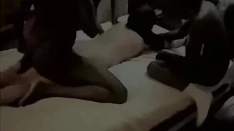 Luanda Amateur Gangbang with Big Black Cocks and Hot Wife Swingers