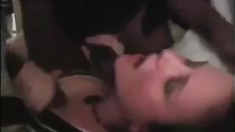 Interracial Wife Gets Gangbanged by BBC in Homemade Porn