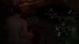 Homemade Christmas Threesome with Hot Wife and Boy Toy