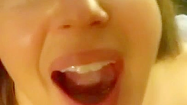 Shy & Unsatisfied Wife Blowbang Orgy with Cum Swallowing and Group Sucking