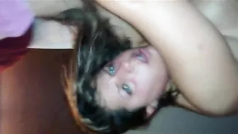 Interracial Threesome with BBC and Cuckold Hubby