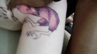 Interracial MILF Gangbang Threesome with Big Black Cocks