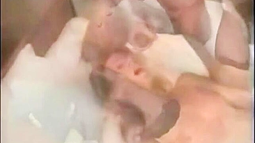 Interracial Milf Gets Gangbanged by BBC in Homemade Porn