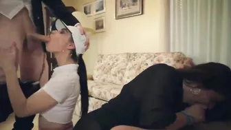 Crazy Cougars' Homemade Orgy with Younger Guys and Swinging Wives