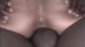 MILF Gangbang with Big Black Cocks in Amateur Threesome