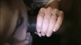 Southern Wife Wild Gangbang with BBC and Cuckold Hubby