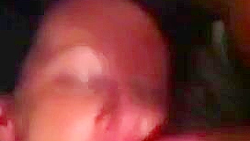Amateur Wife Threesome Cum in Mouth Facial Swinger Homemade Hotwife
