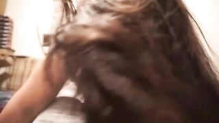 Interracial Threesome with Big Black Cock - Amateur Homemade Porn #Wife, #3some