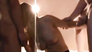 Insatiable Wife Threesome Adventure - Amateur Group Sex with Cuckold Hubby