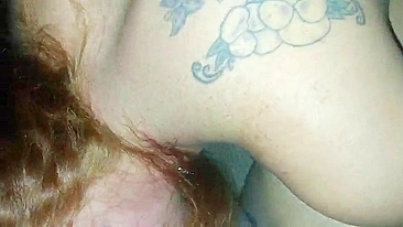Amateur Threesome with Vanessa Front & Back - Homemade Wife Group Sex