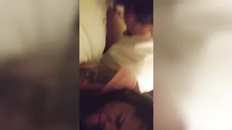 Chubby MILF Homemade Threesome with Two Guys Chubby MILF Homemade Threesome with Two Guys