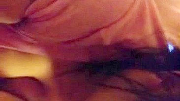 Chubby MILF Homemade Threesome with Two Guys