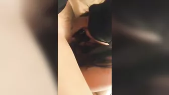 Amateur Brunette MILF Threesome Gangbang Spitroast Swinger