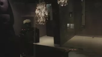 Amateur MILF Wife Hot Threesome in Private Sauna