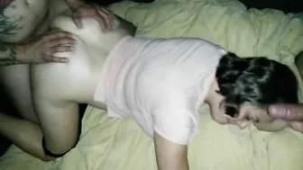 Homemade Hotwife Gangbang with Creamy Threesomes & Swinging MILFs