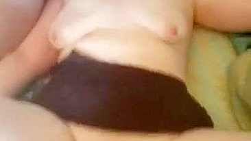 Real Homemade Threesome with MILF Wife and Cuckold Hubby