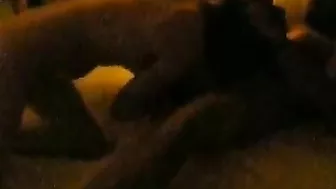 Amateur Petite Slut First Interracial 3sum with Big Black Cock