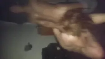 Interracial Redhead Party Slut Gets Gangbanged by Big Black Cocks