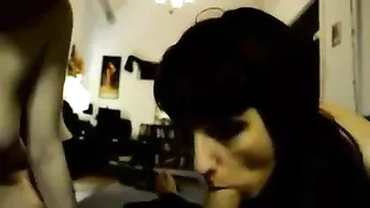 Amateur Threesome Blowjob Cum Swap