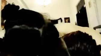 Amateur Threesome Blowjob Cum Swap