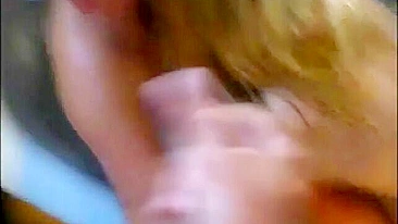 Hungry Sluts' Homemade Threesome with Cumshots and Blowjobs