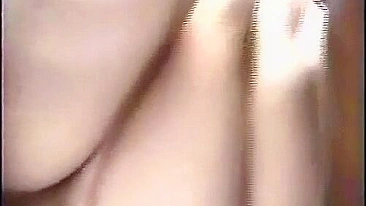 Interracial Threesome - Amateur Wife Swaps Cum and Hairy Pussy