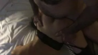 Amateur Brunettes' First Threesome Gangbang - Real Homemade Group Sex