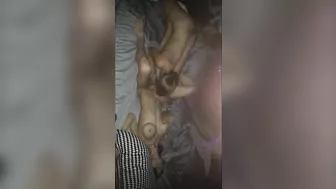 Amateur Bisexual Swinging Orgy with Lesbian Threesomes and Group Sex