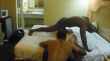 Interracial Wife Gets Gangbanged by BBC in Homemade Porn #Wife, #3some