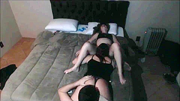 Wife Sharing Threesome Part 1 - Amateur Bisexual Group Sex