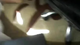 Homemade Russian Threesome with Brunette College Amateurs in Gangbang Group Sex