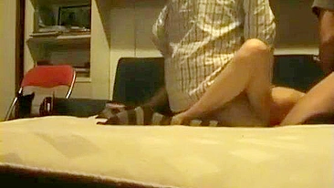 Friendly & Lewd Wife Threesome with Double Penetration & Anal Sex