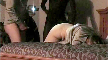 Interracial Swingers' Hot Wife Shared by Hubby & BBC in Amateur Threesome