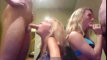 College Girl Orgy with Homemade Porn and Blowjobs